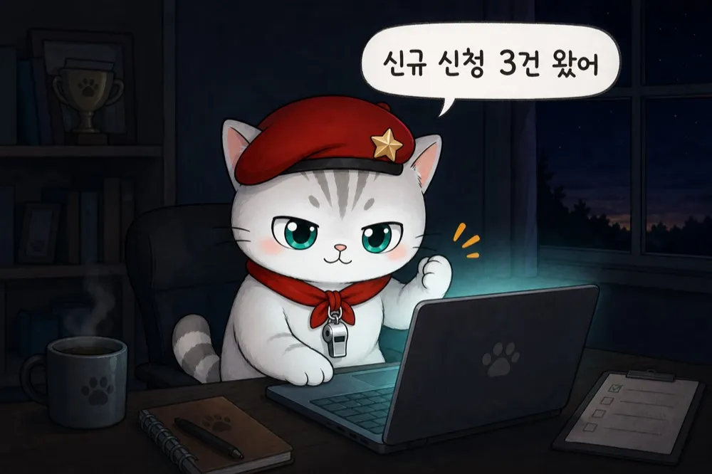 슬랙 알림 · 문자 · 메일 자동 발송